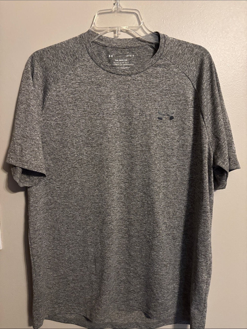 Under Armour Men's Heather Gray Short Sleeve Performance Tee